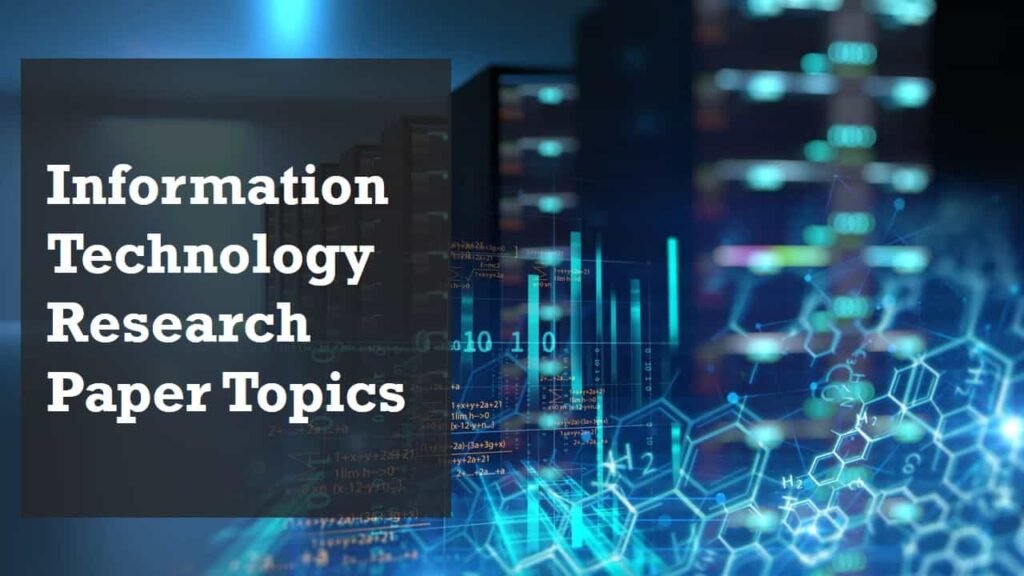 Trending Research Topics in Information Technology