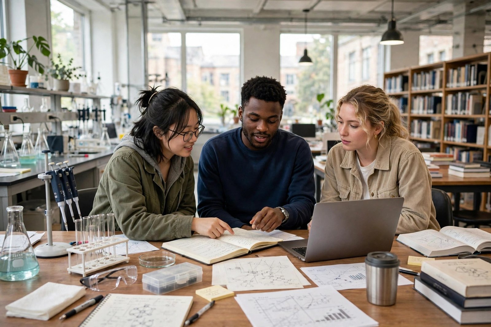 Graduate researcher collaborating at a US university, Fulbright master's and PhD study