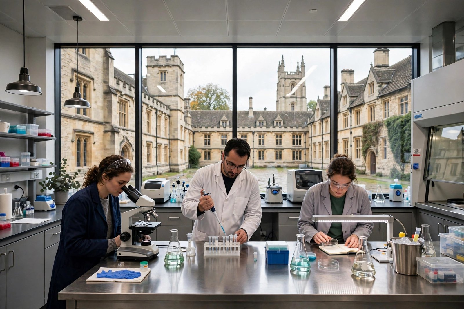 University of Oxford historic buildings and research environment for EIT Graduate Ellison Scholars