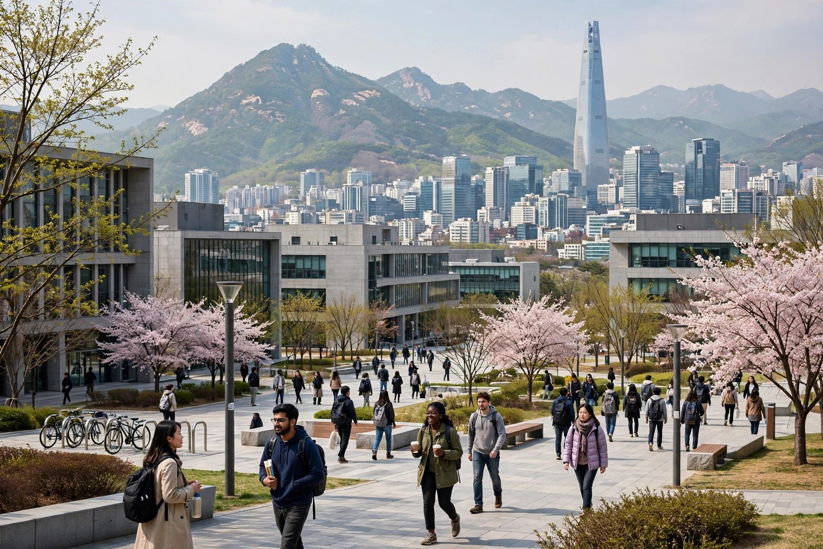 Seoul university campus for Global Korea Scholarship GKS students