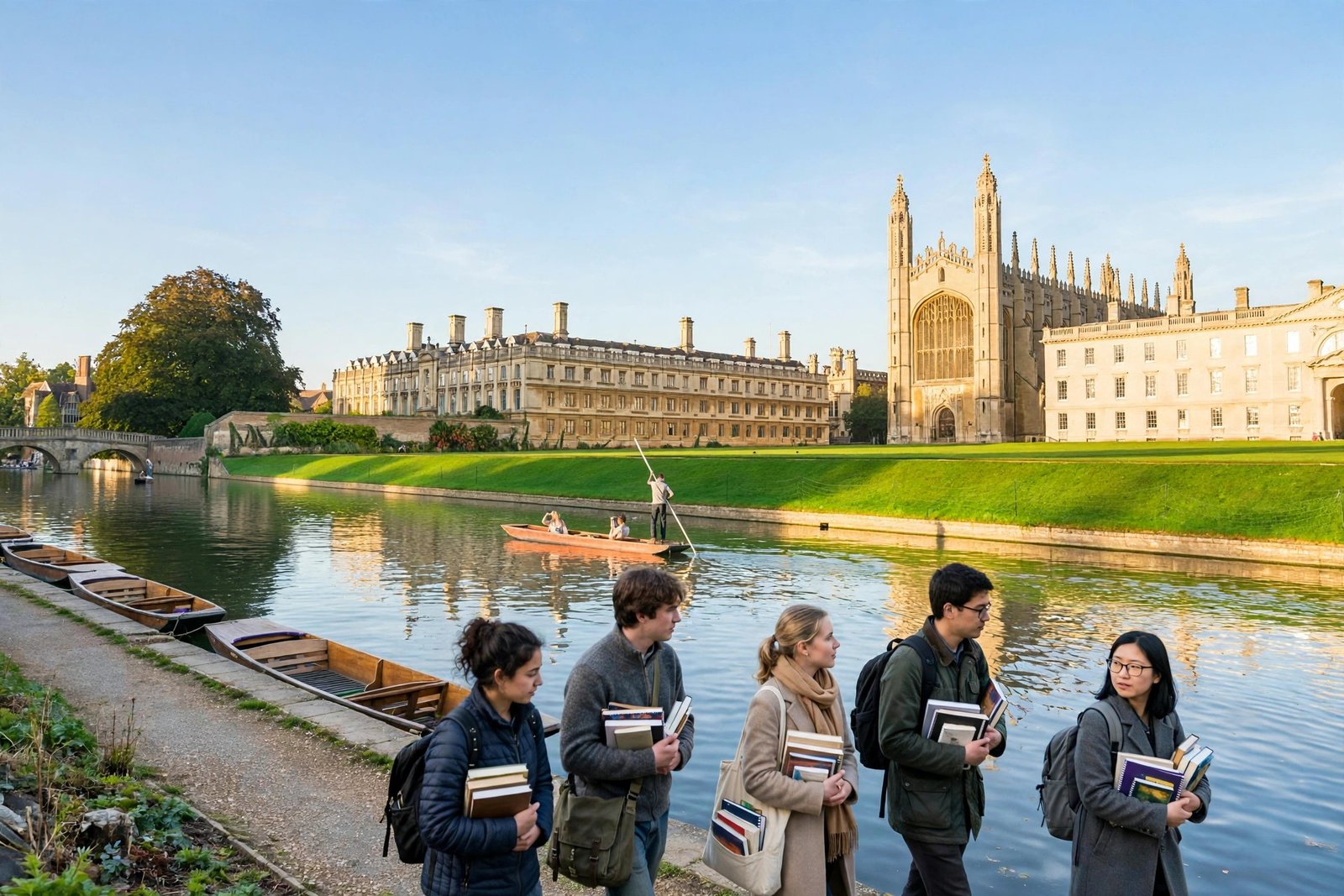 University of Cambridge historic colleges and the River Cam, home of the Gates Cambridge Scholarship